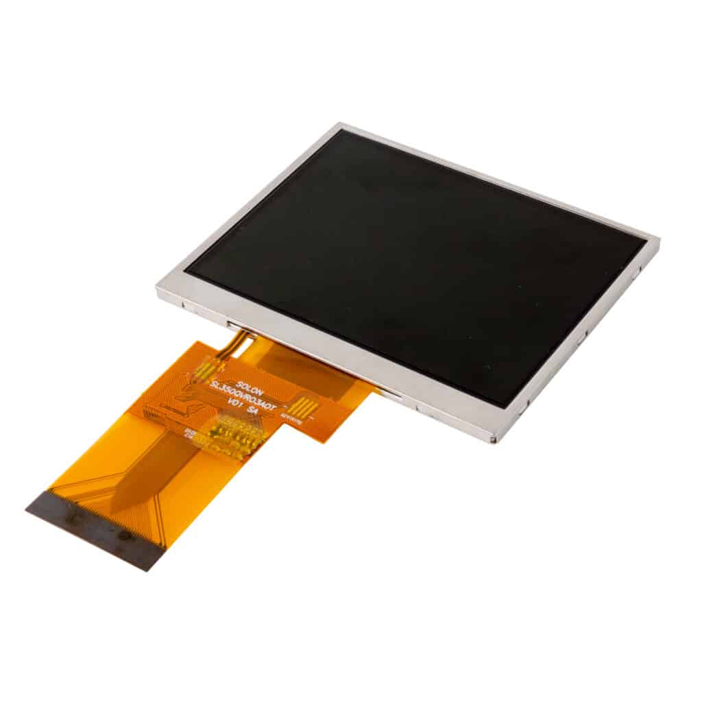 3.5inch tft display size